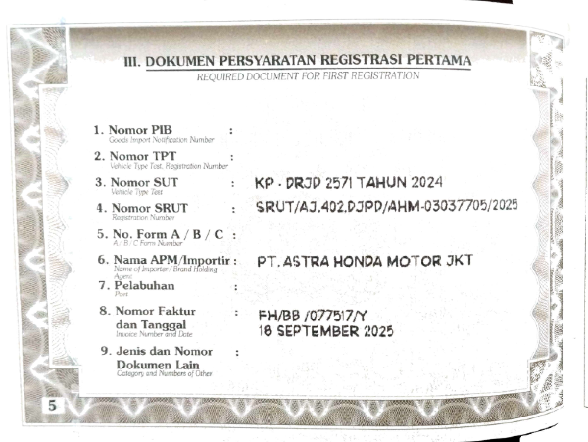 HONDA BEAT DLX SMART KEY