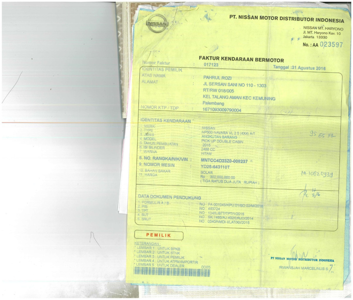 NISSAN VL 2.5 (4X4)