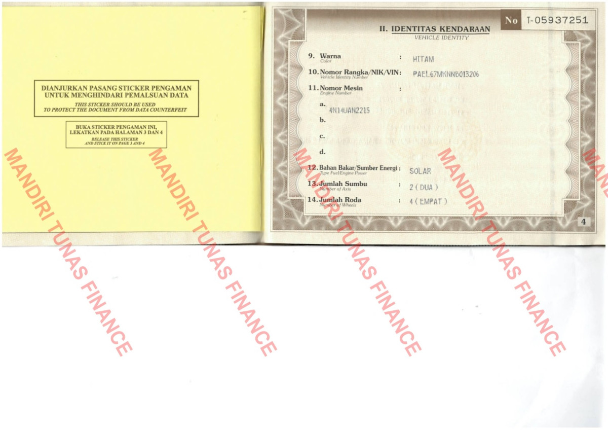 MITSUBISHI L300 PU FB-R (4X2)