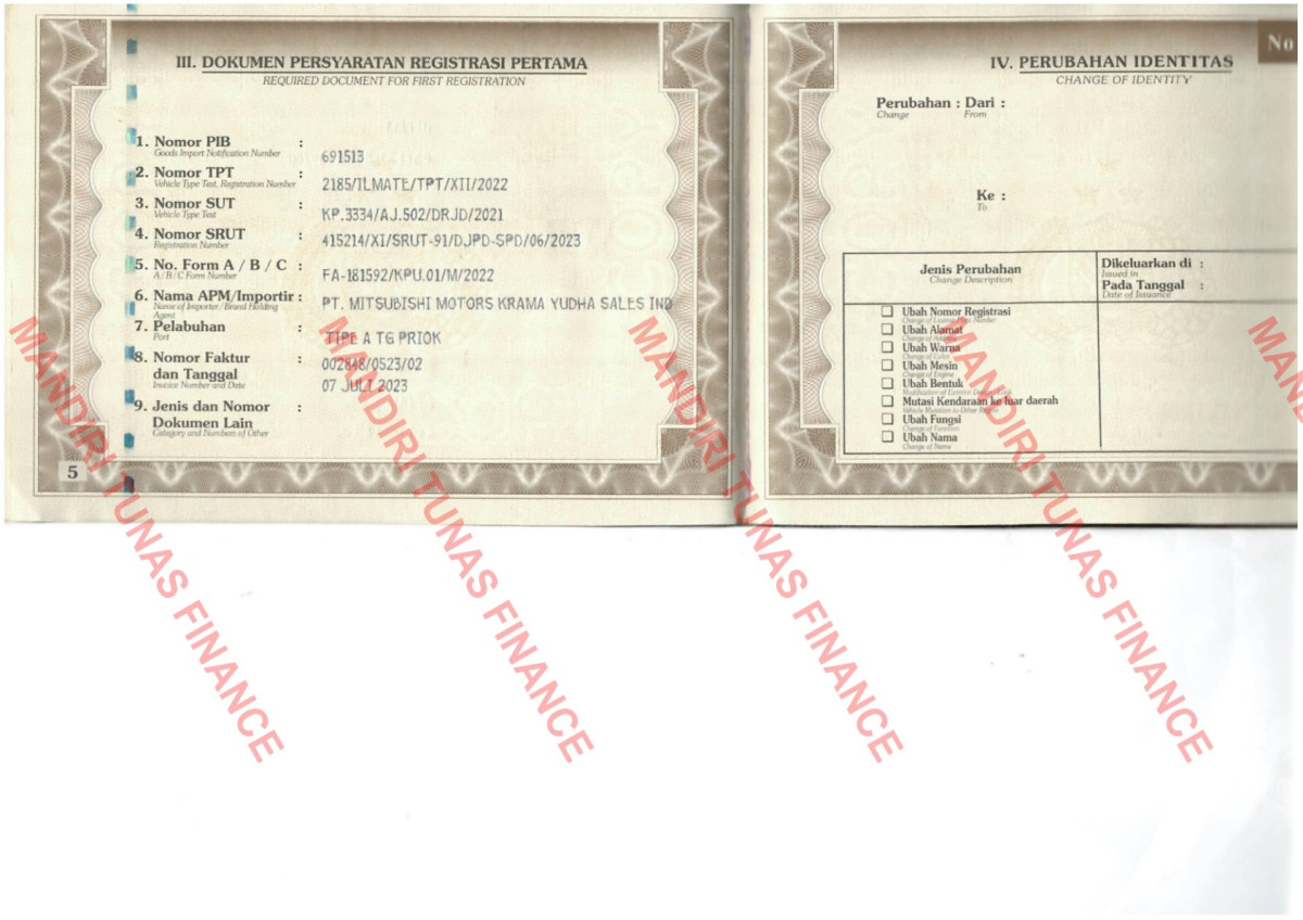 MITSUBISHI L300 PU FB-R (4X2)