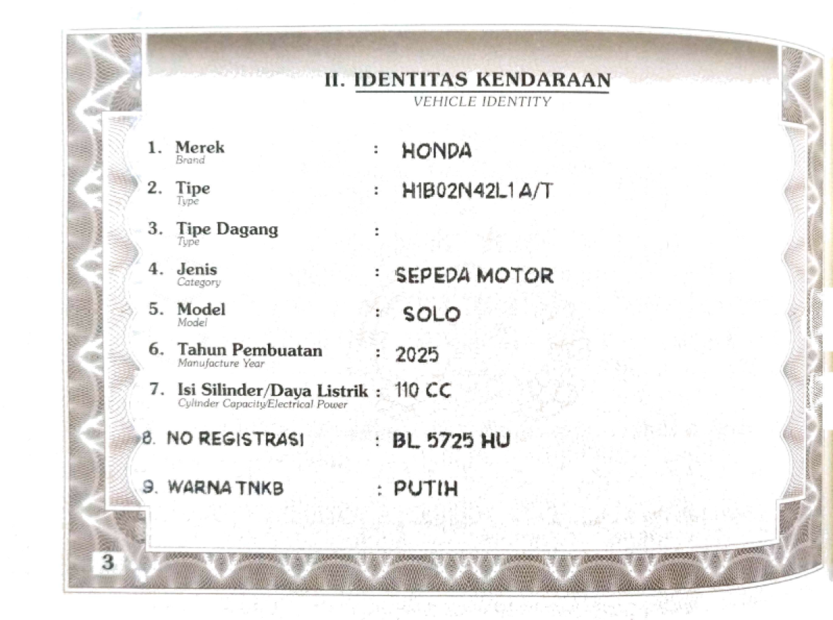 HONDA BEAT DLX SMART KEY