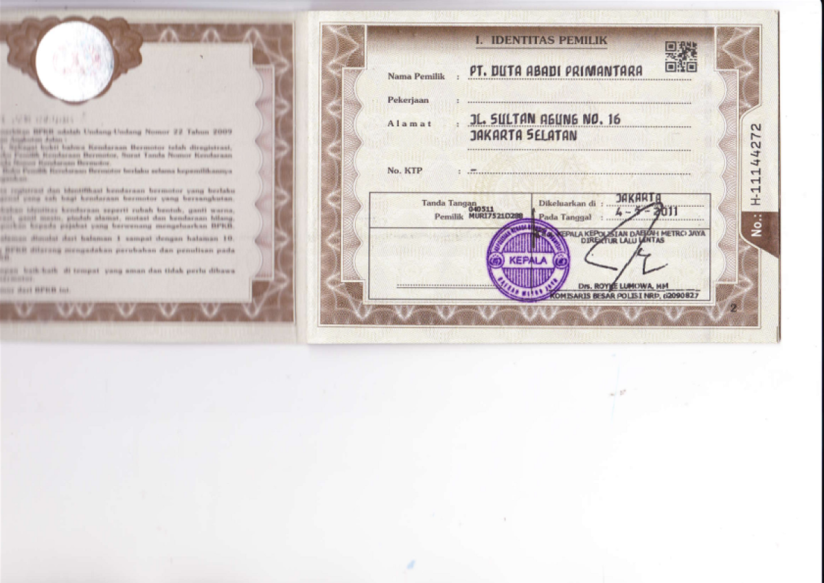 TOYOTA  AVANZA  1.3 G