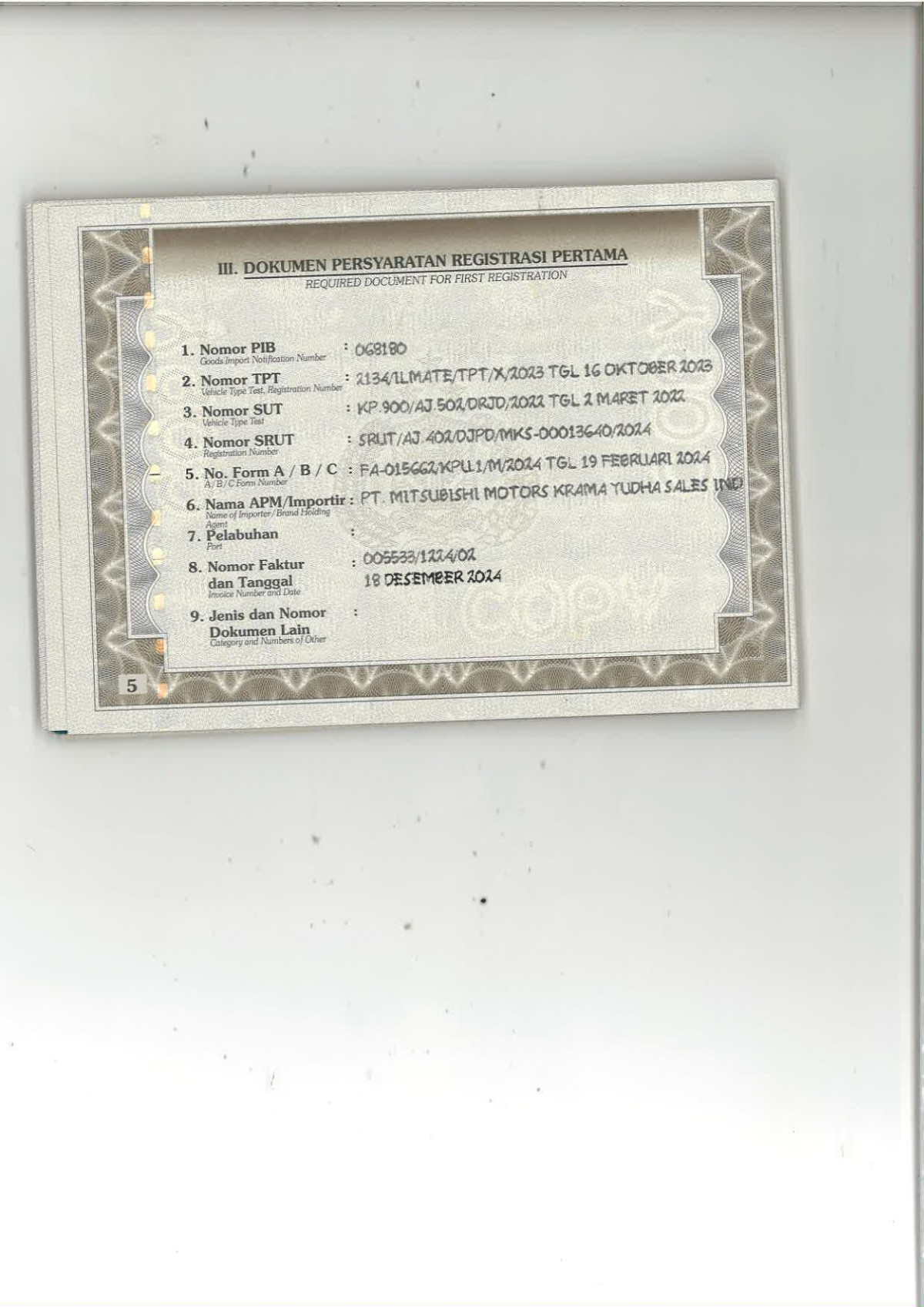 MITSUBISHI DC GLS 4X4