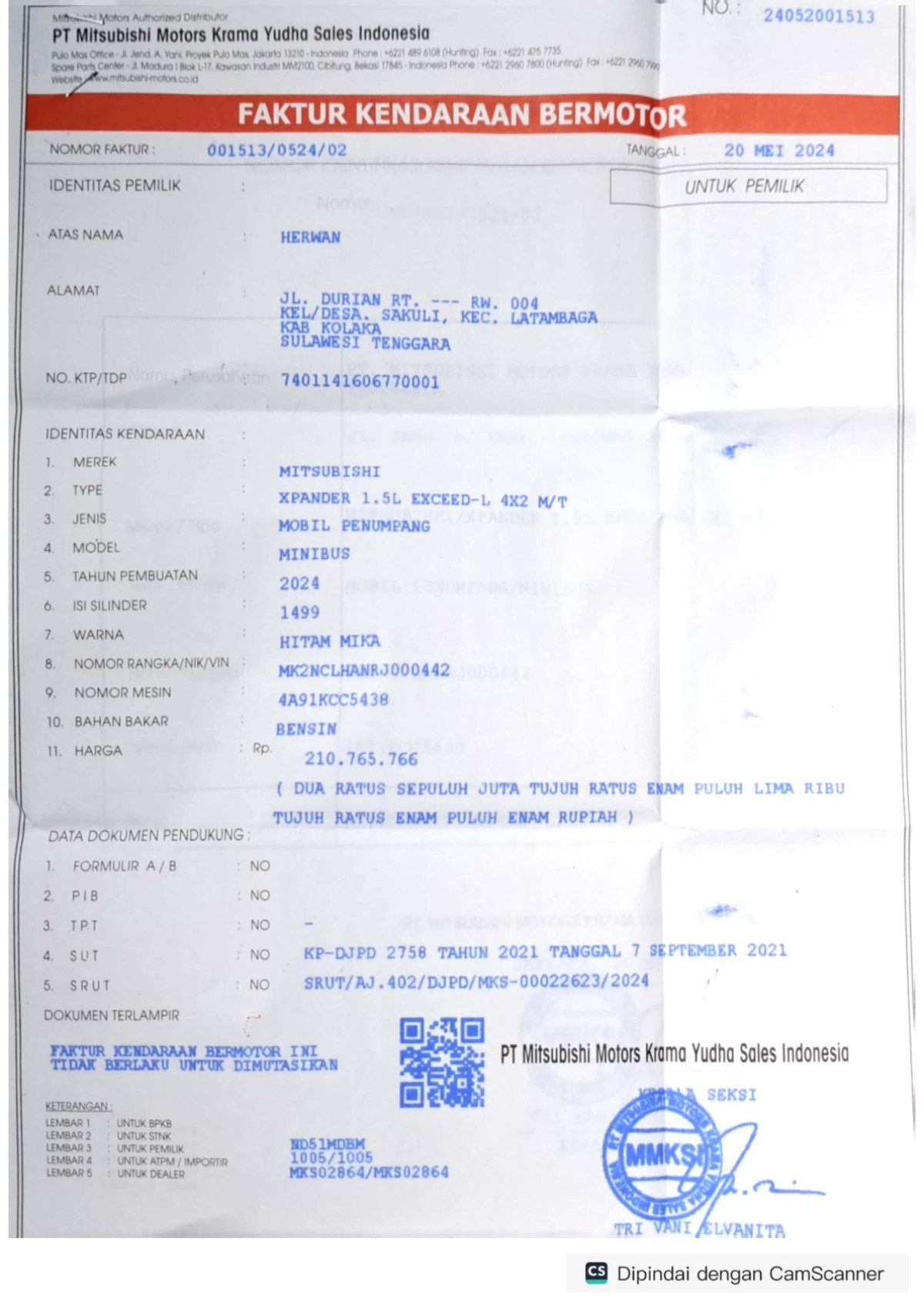 MITSUBISHI  XPANDER  1.5L EXCEED