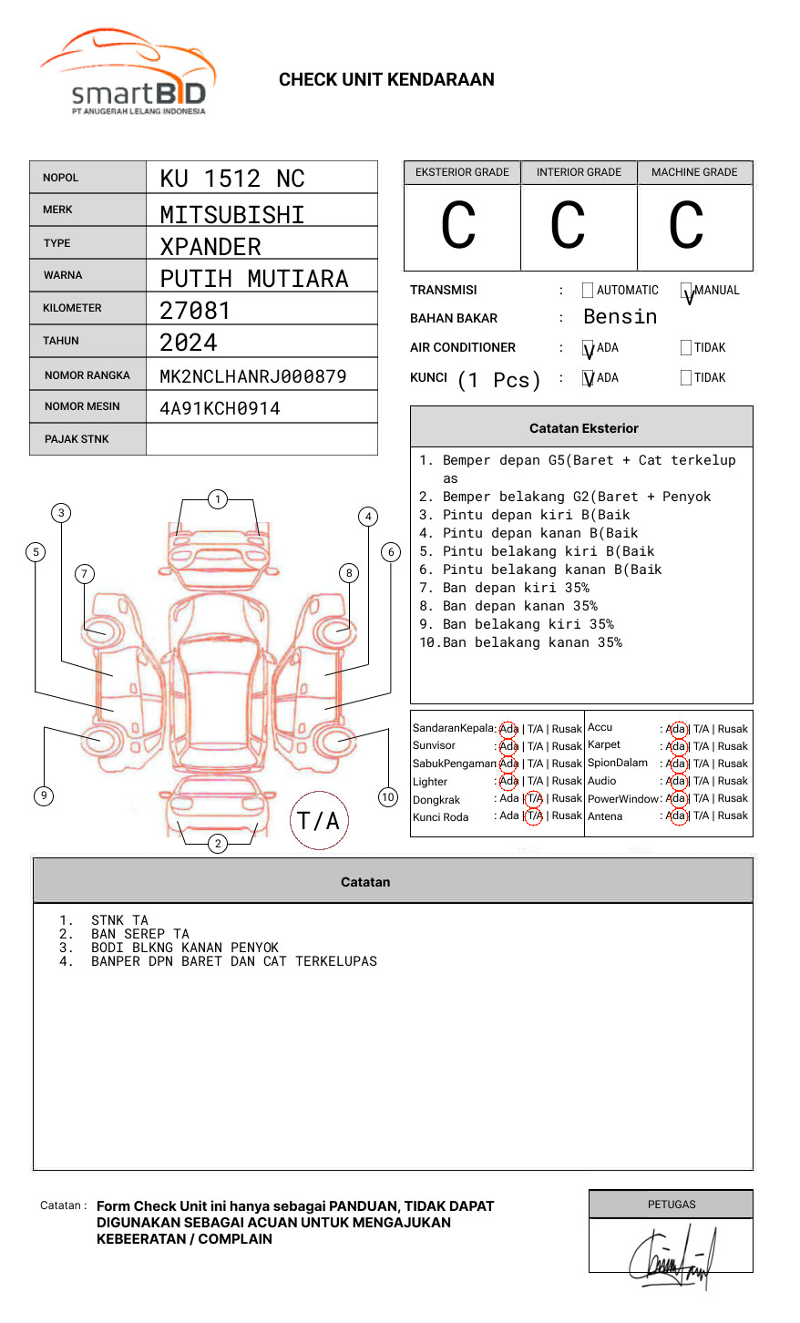 MITSUBISHI XPANDER 1.5L EXCEED