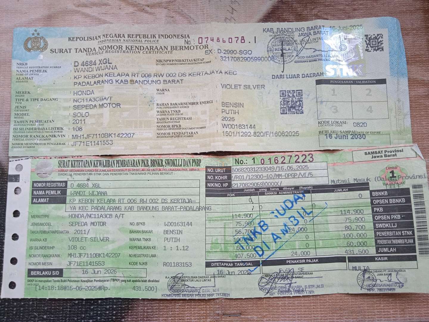 HONDA VARIO TECHNO
