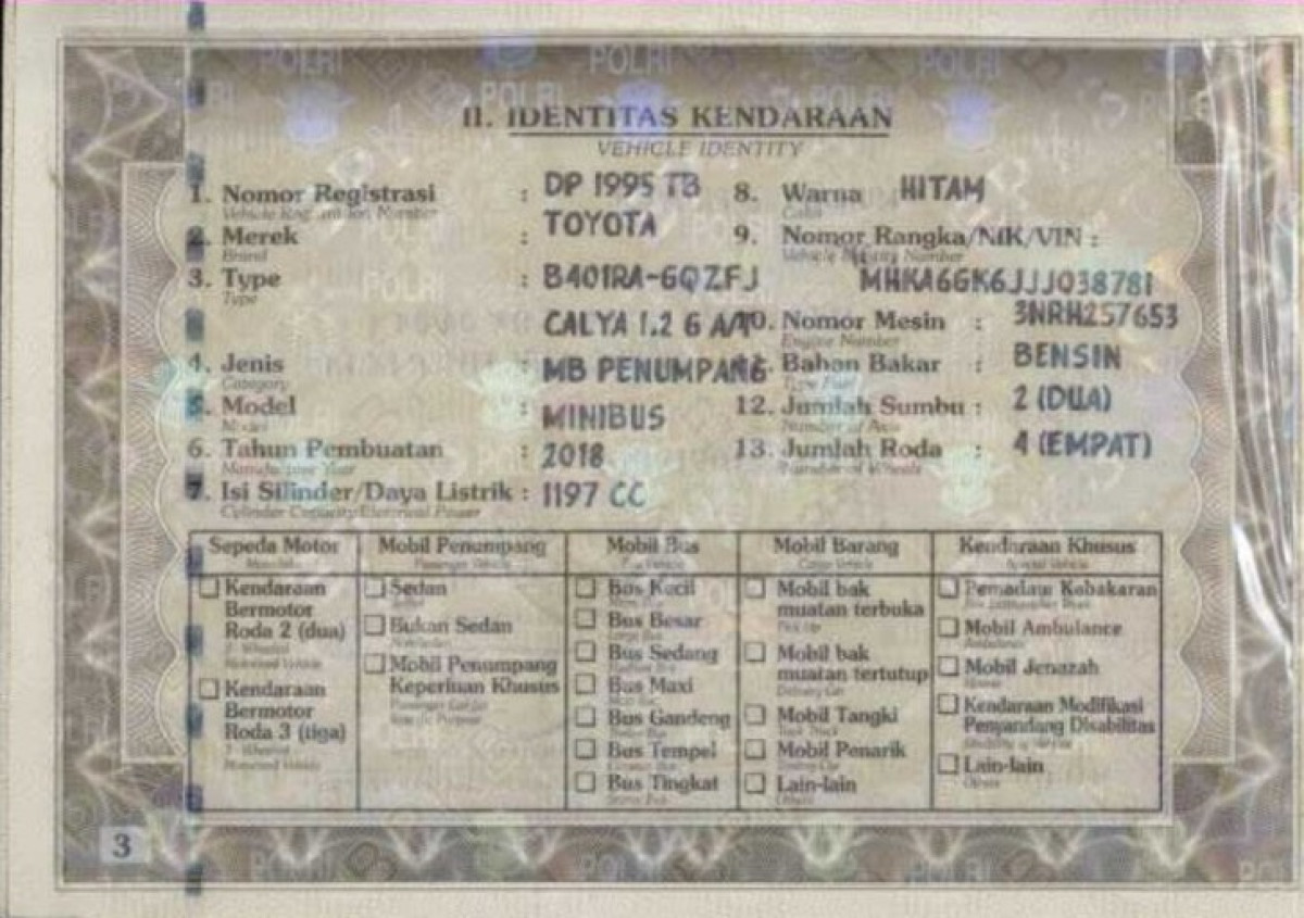 TOYOTA CALYA 1.2 G A/T