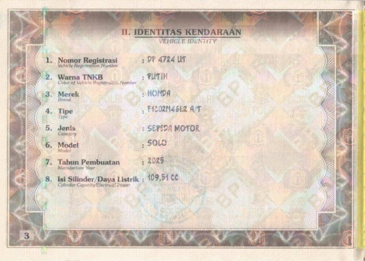 HONDA SCOOPY PRESTIGE