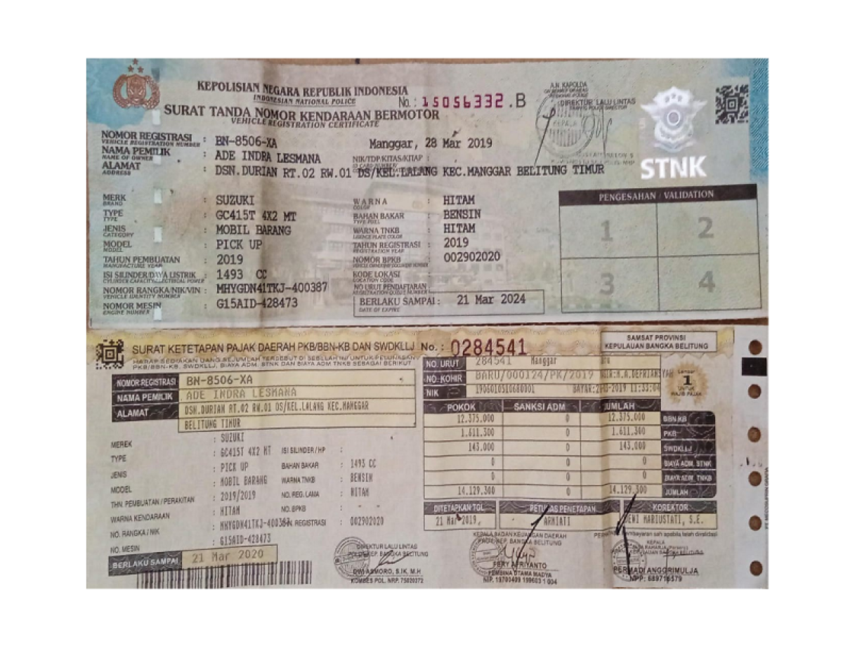 SUZUKI CARRY MEGA  P.U