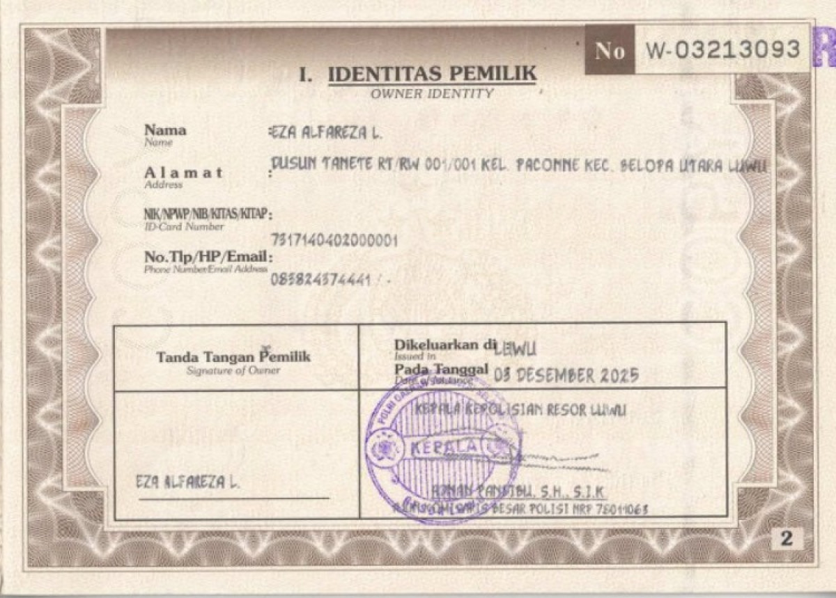 HONDA SCOOPY PRESTIGE