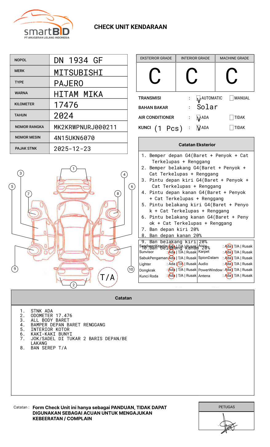 MITSUBISHI PAJERO SPORT DAKAR 2.4 (4x2) AT