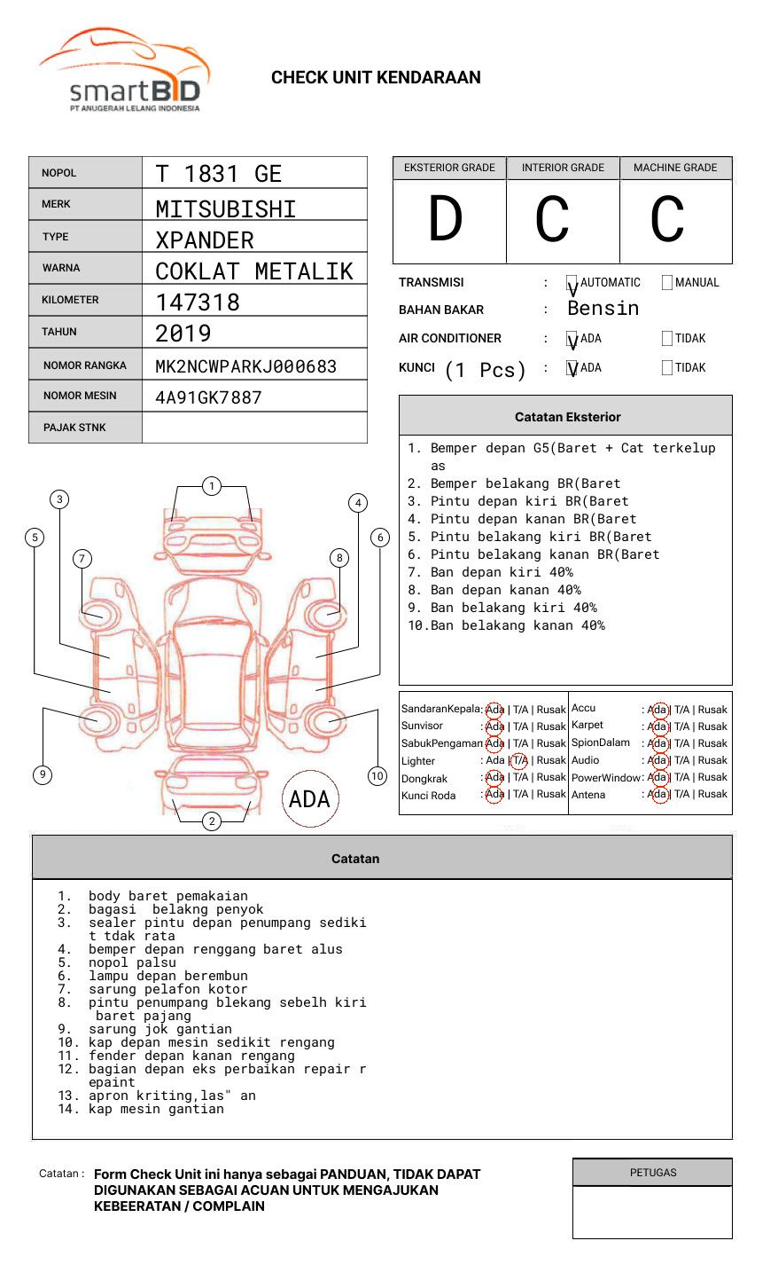 MITSUBISHI  XPANDER  1.5L