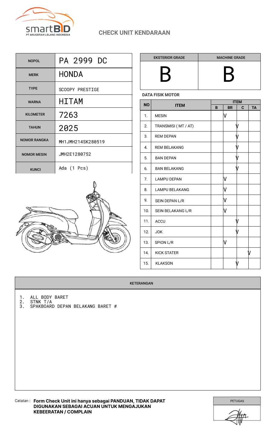 HONDA SCOOPY PRESTIGE