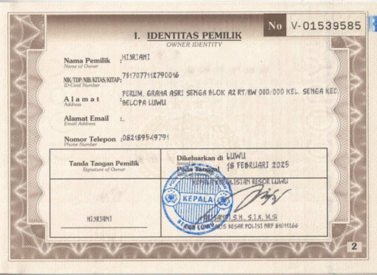 HONDA SCOOPY PRESTIGE