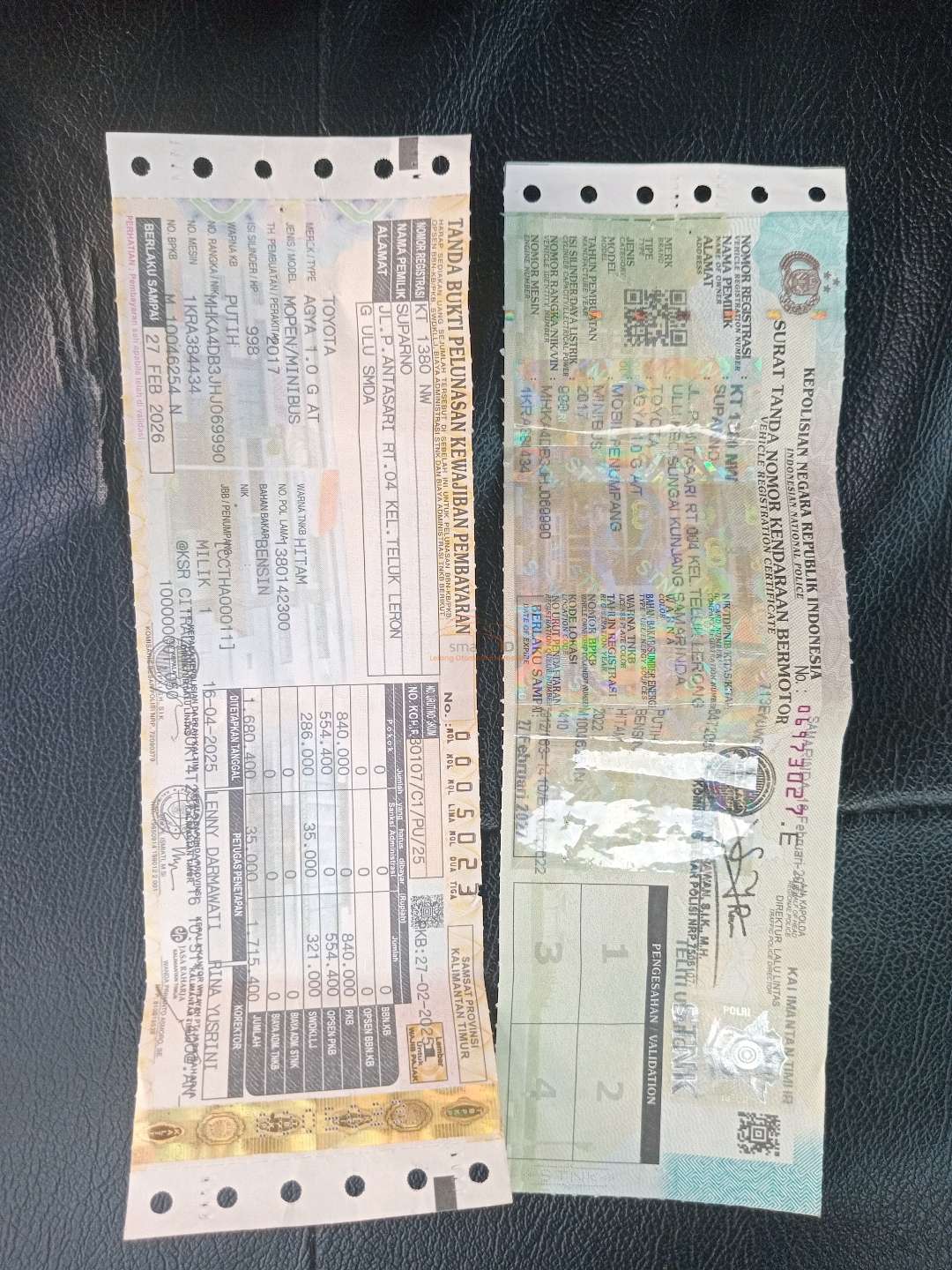 TOYOTA AGYA 1.0 G