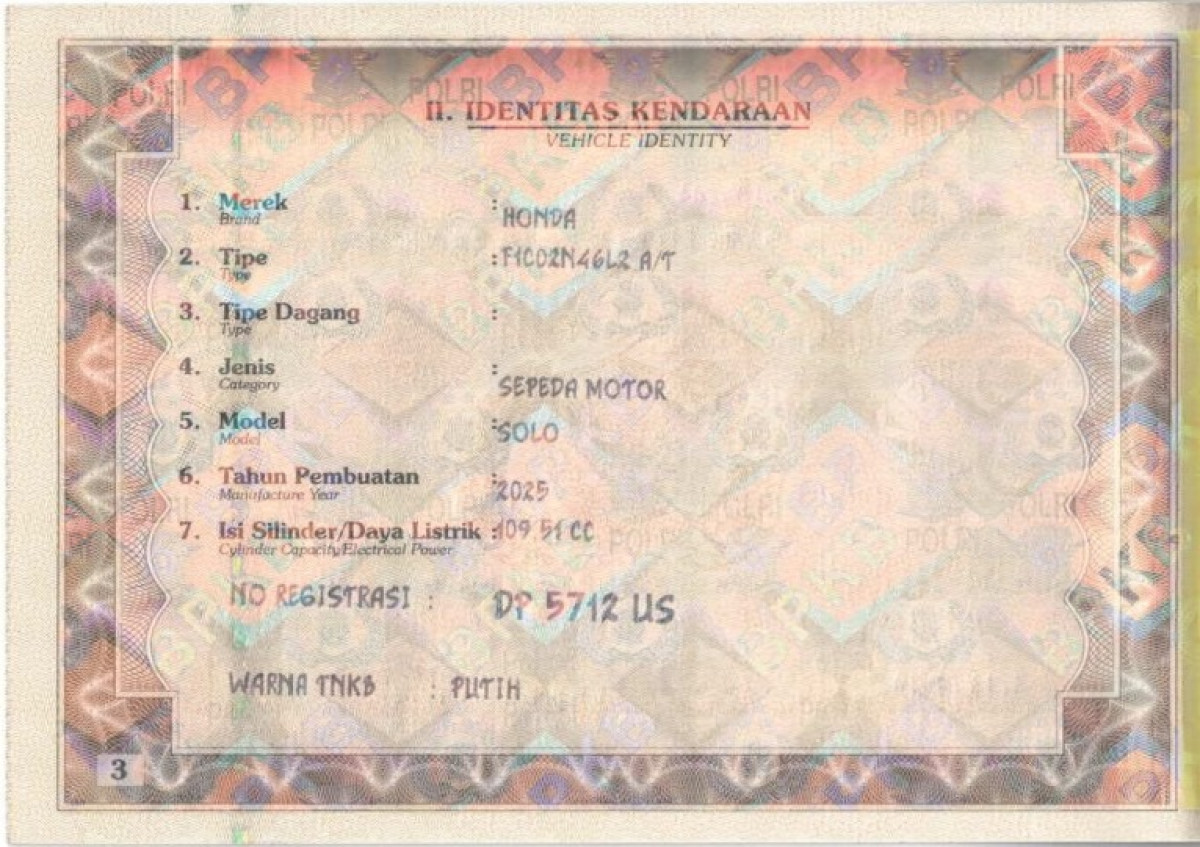 HONDA SCOOPY PRESTIGE