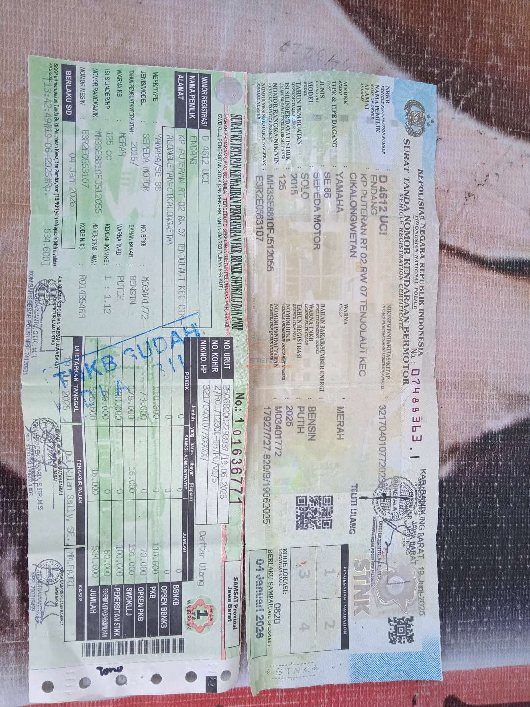 YAMAHA MIO CW