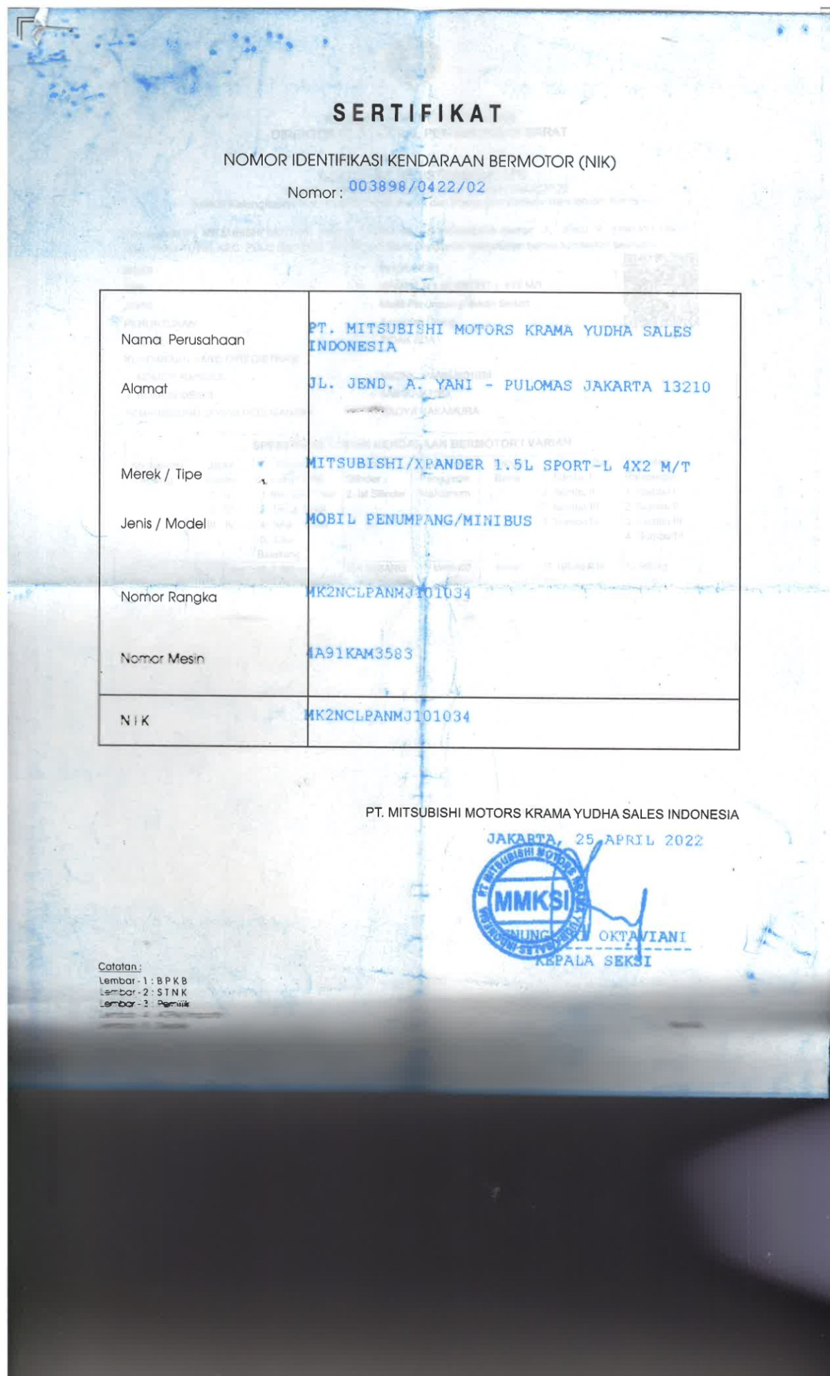 MITSUBISHI XPANDER SPORT