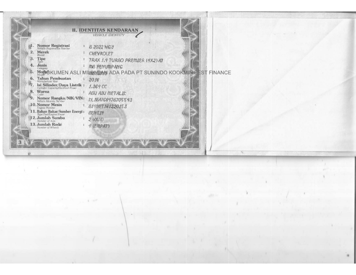 CHEVROLET TRAX 1.4 TURBO