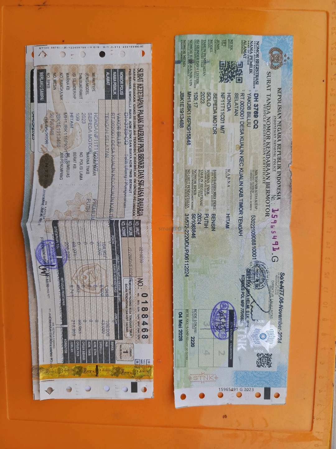 HONDA REVO FIT FI