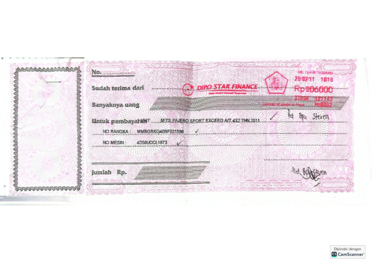 MITSUBISHI PAJERO SPORT 2.5 D EXCEED (4X2)