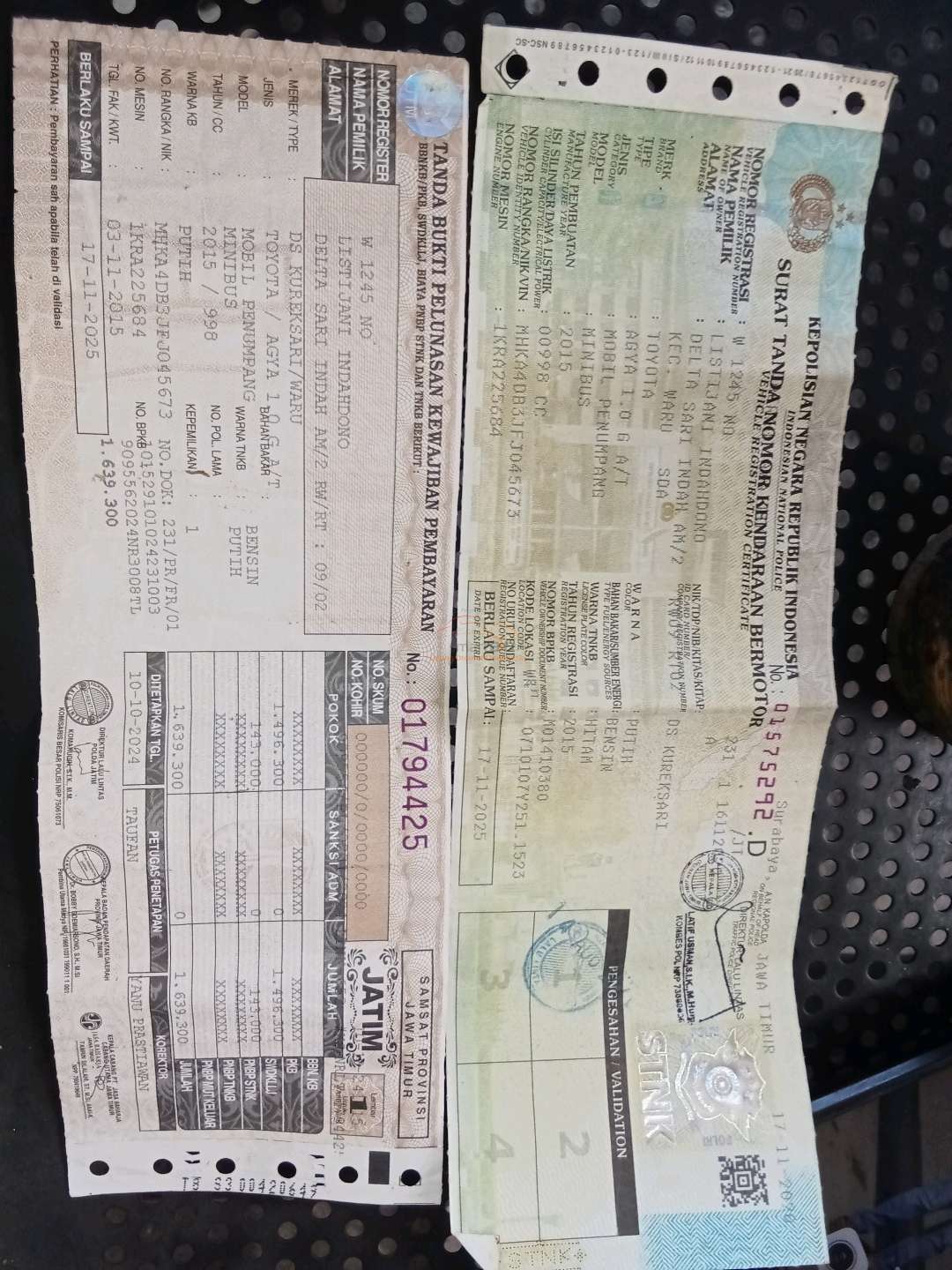 TOYOTA AGYA 1.0 G