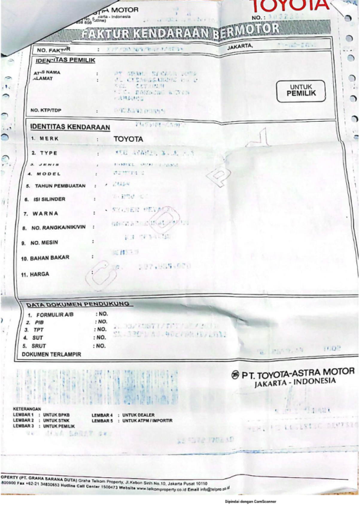TOYOTA AVANZA