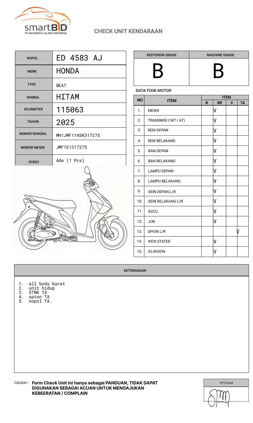 HONDA  BEAT
