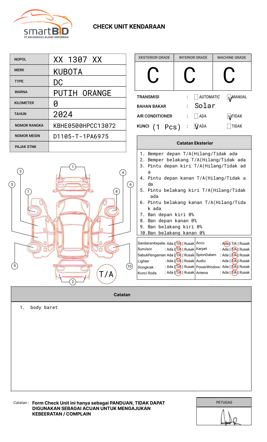 KUBOTA  DC 35