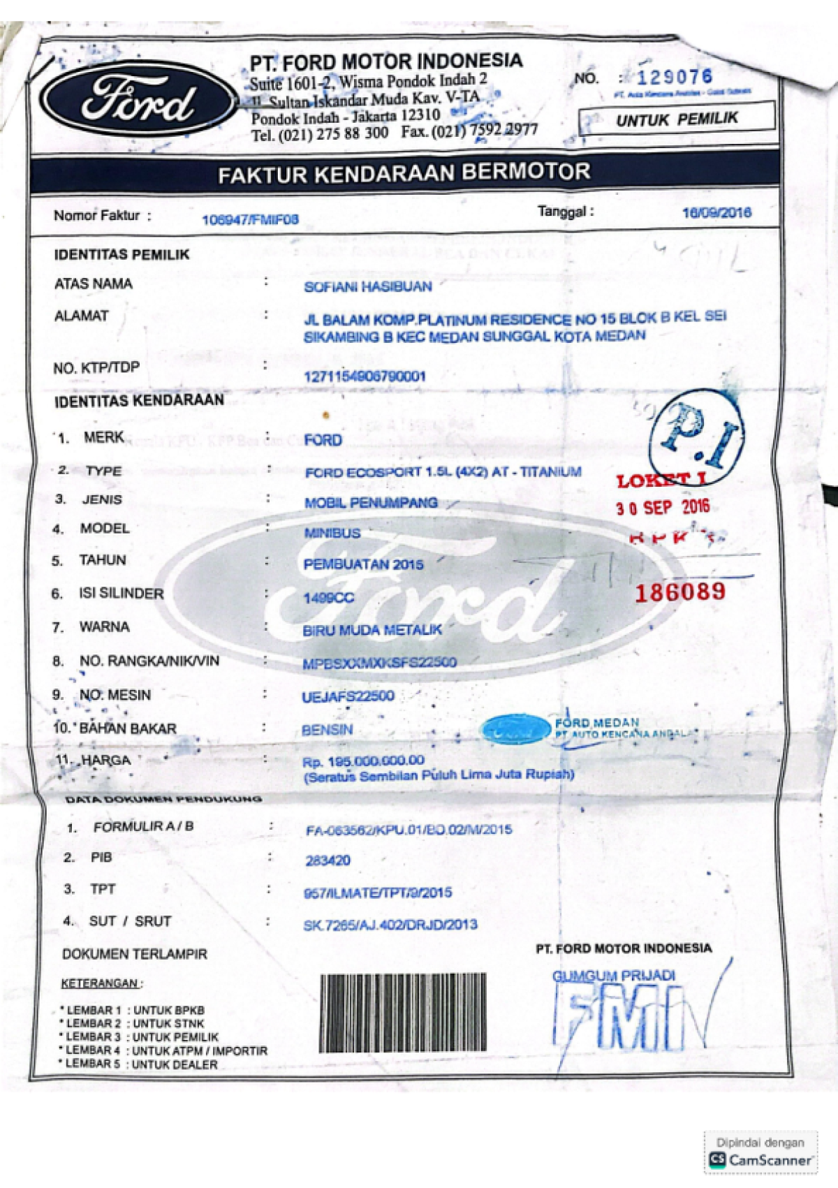 FORD ECOSPORT