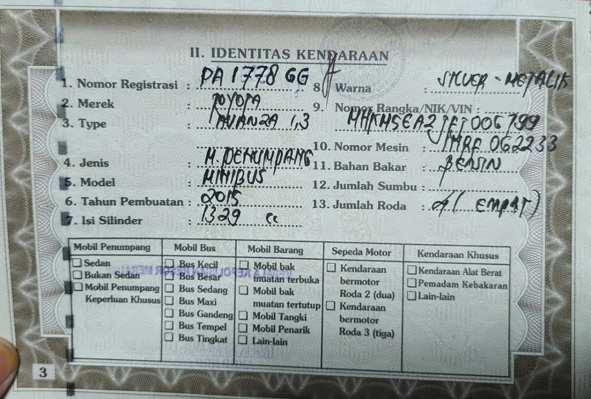 TOYOTA AVANZA 1.3 E