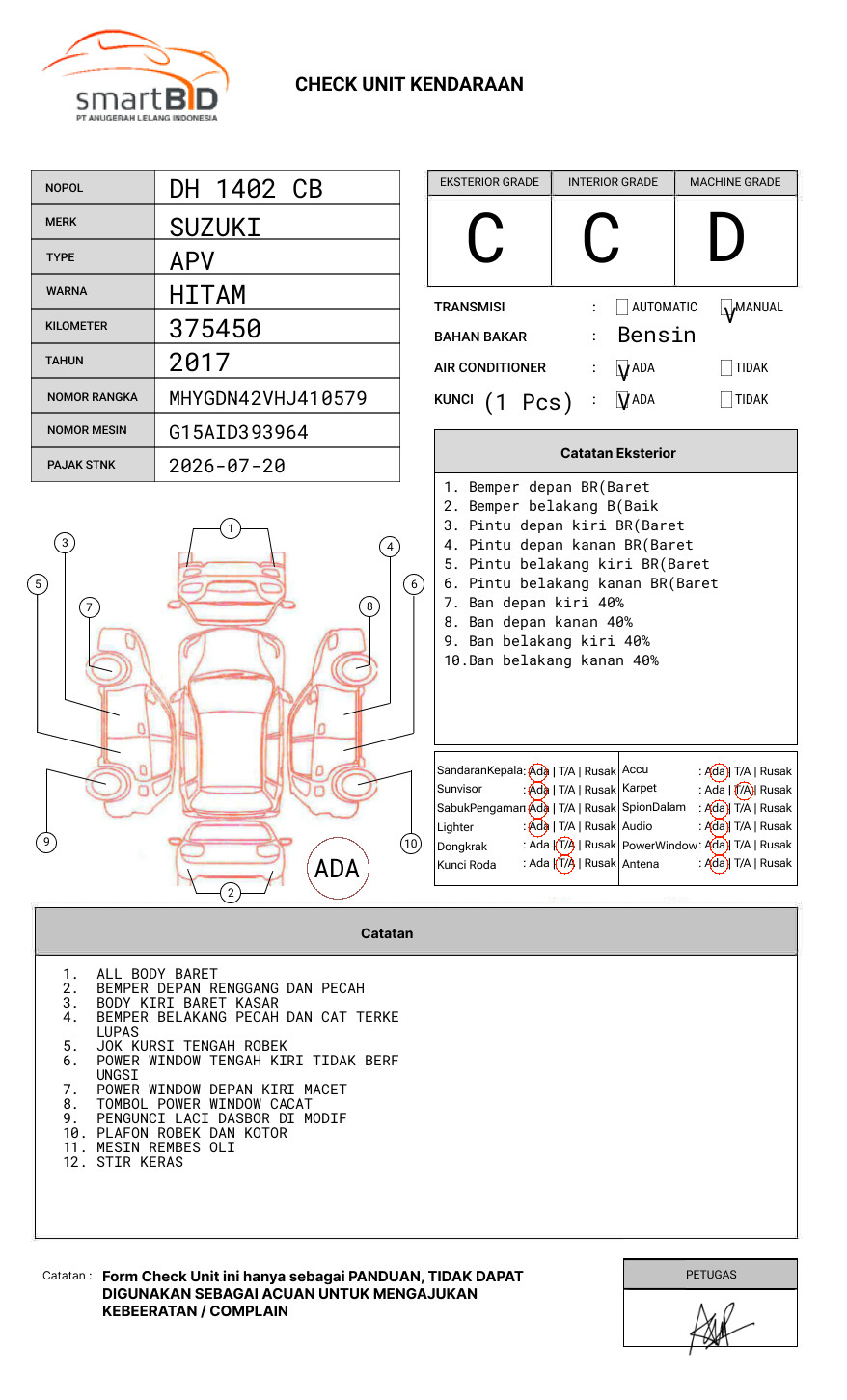 SUZUKI APV