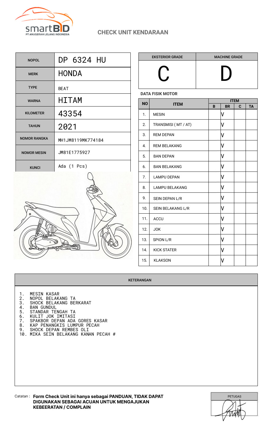 HONDA  BEAT