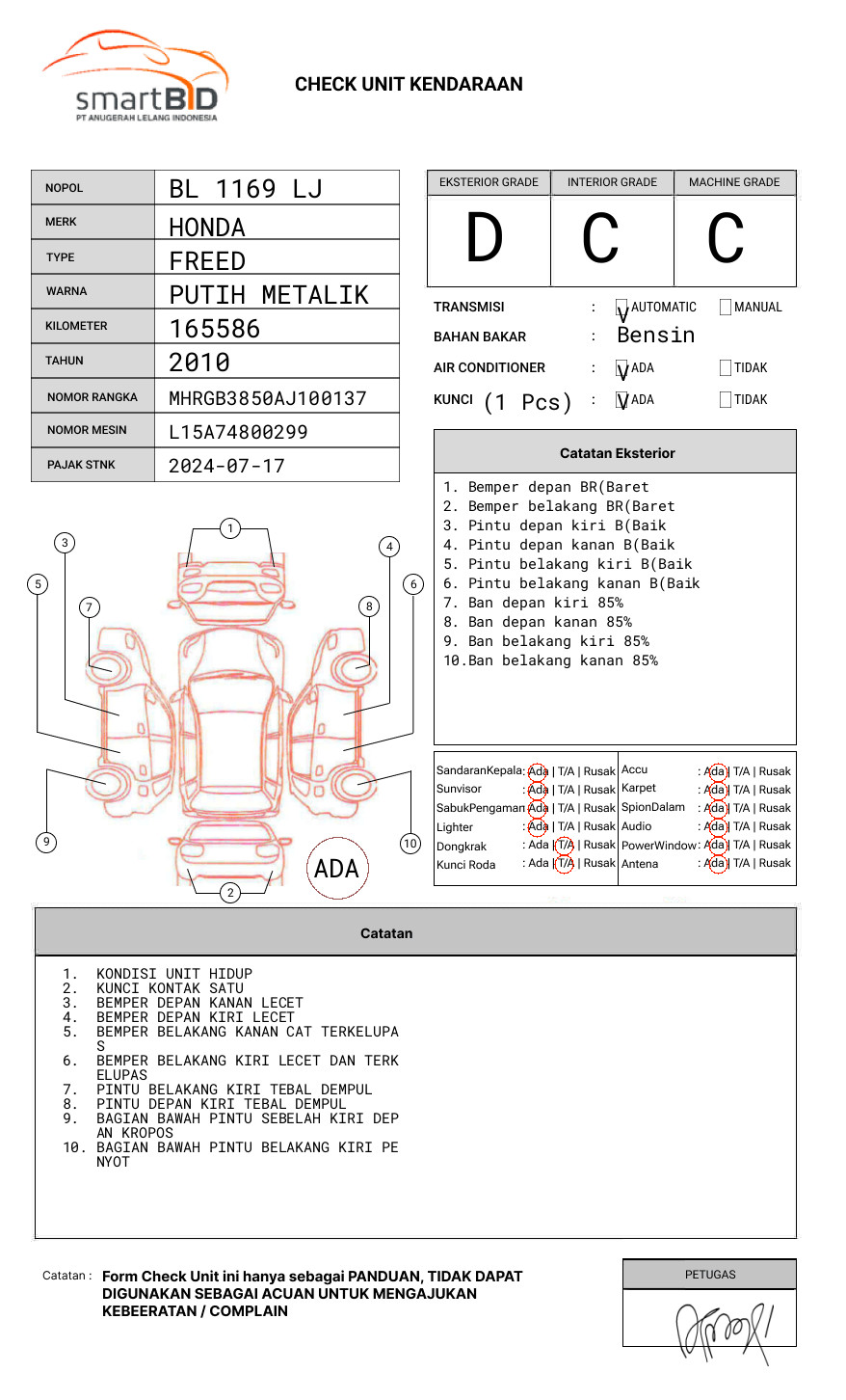 HONDA  FREED