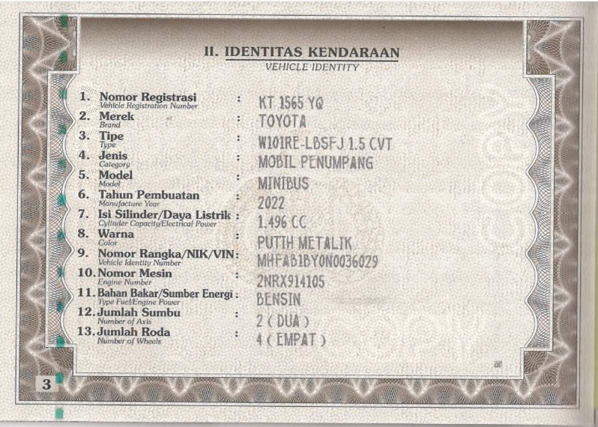 TOYOTA AVANZA