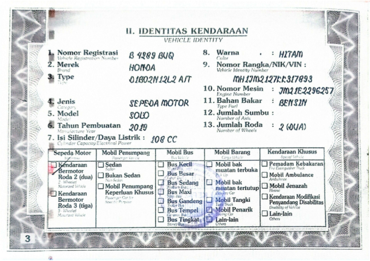 HONDA BEAT CBS FI CW
