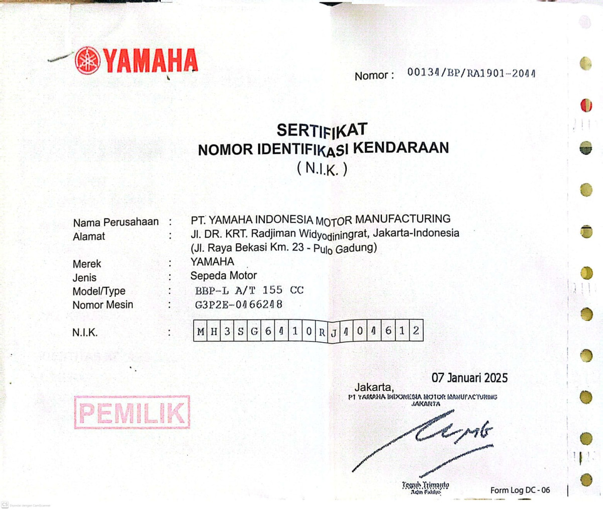 YAMAHA AEROX