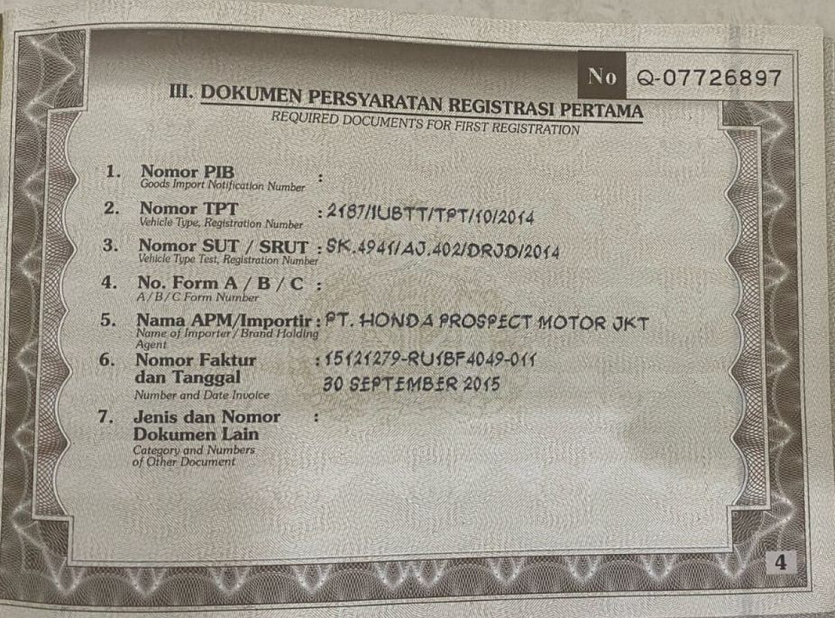 HONDA  HRV  RU1 1.5 S