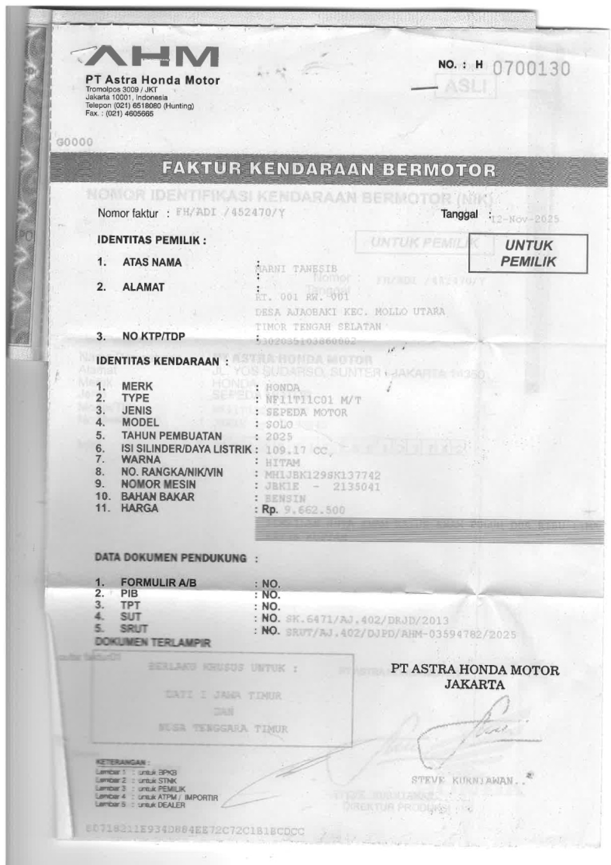 HONDA REVO FIT