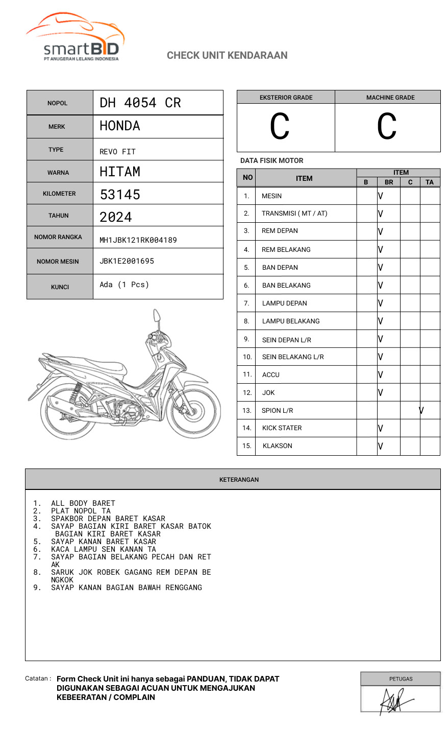 HONDA REVO FIT