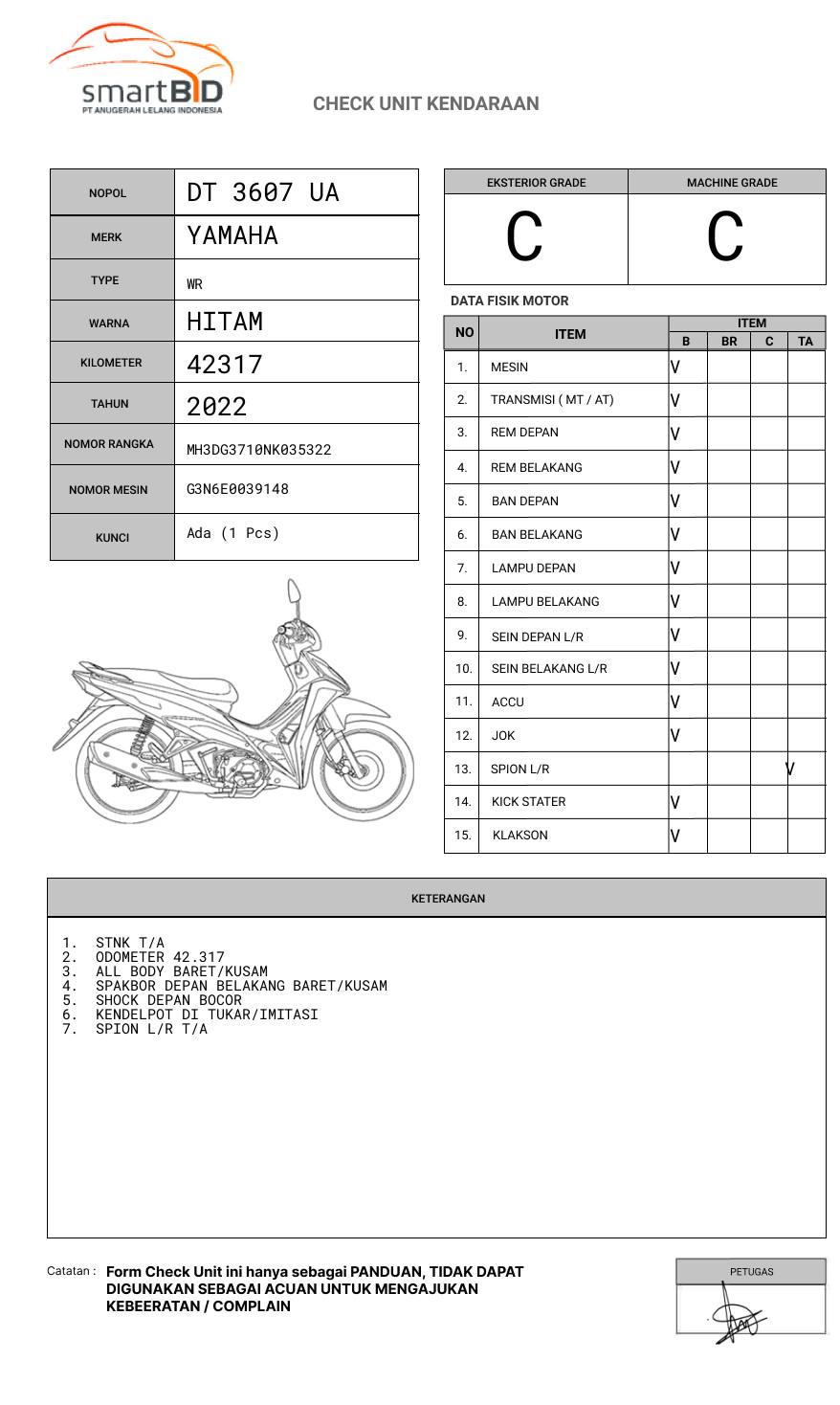 YAMAHA WR