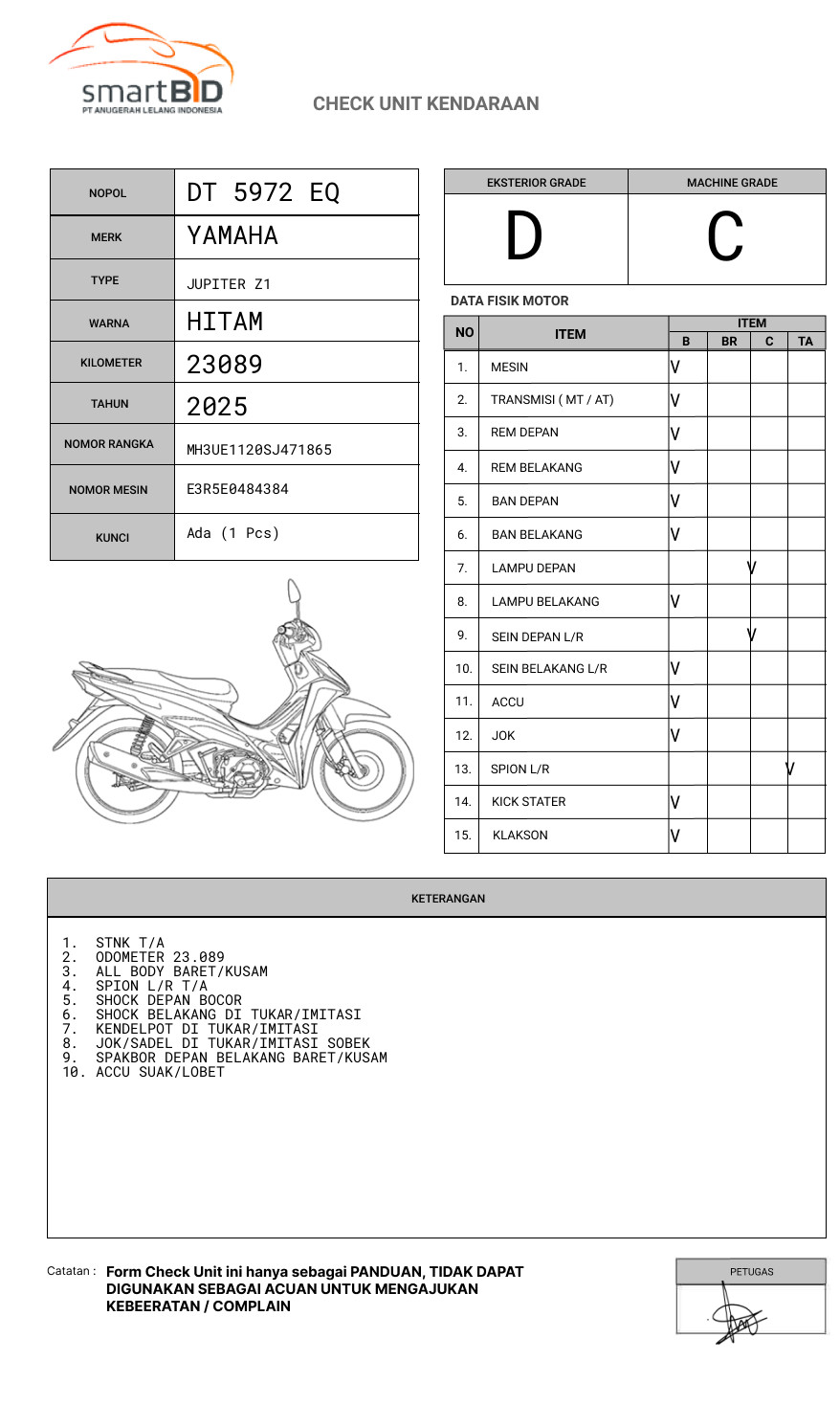 YAMAHA  JUPITER Z1
