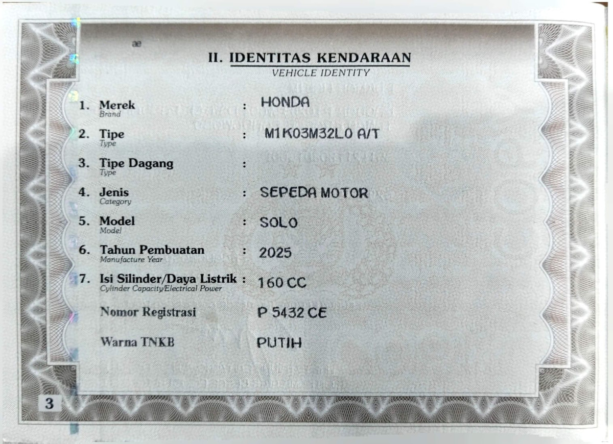 HONDA STYLO