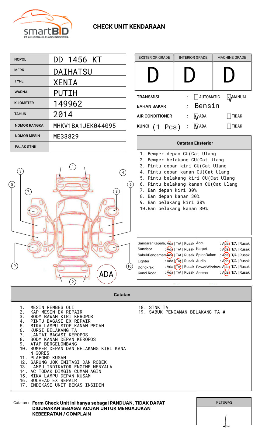 DAIHATSU  XENIA