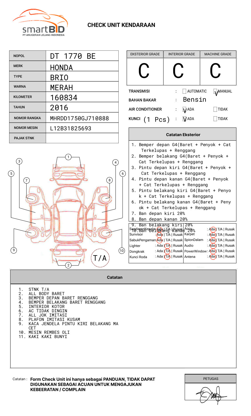 HONDA  BRIO  SATYA 1.2 E