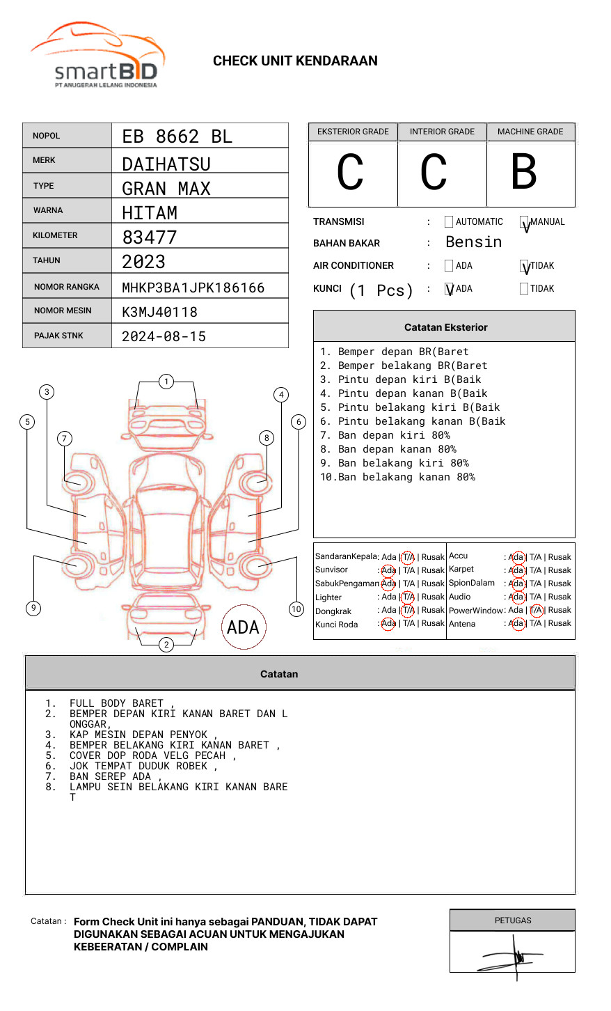 DAIHATSU GRAN MAX