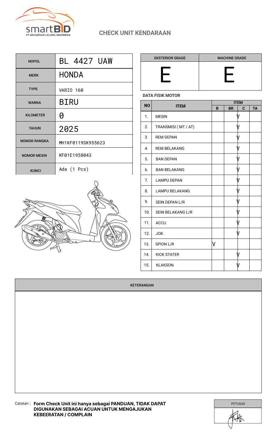 HONDA  VARIO 160