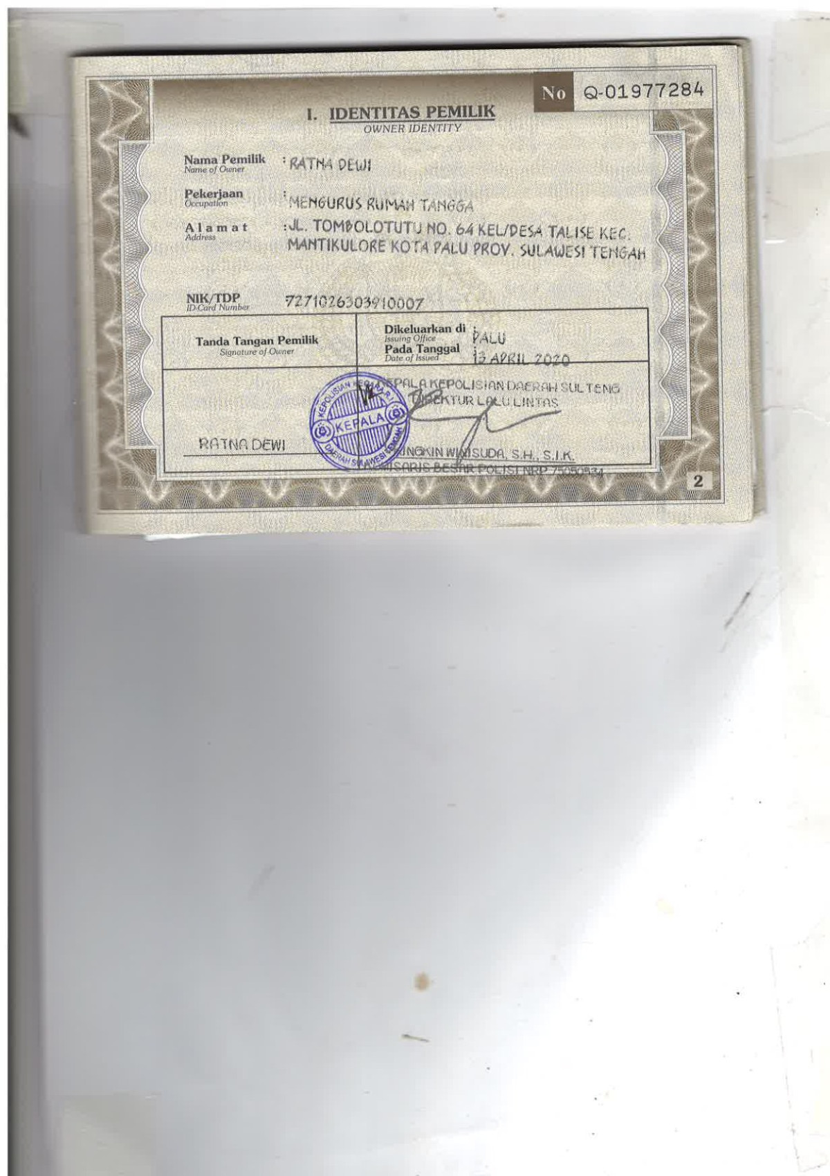 TOYOTA AGYA 1.2 G