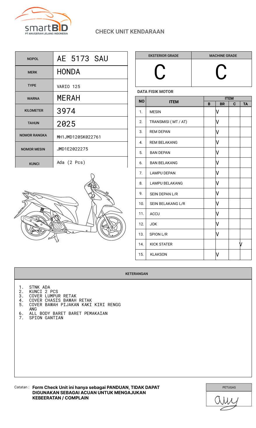 HONDA  VARIO 125