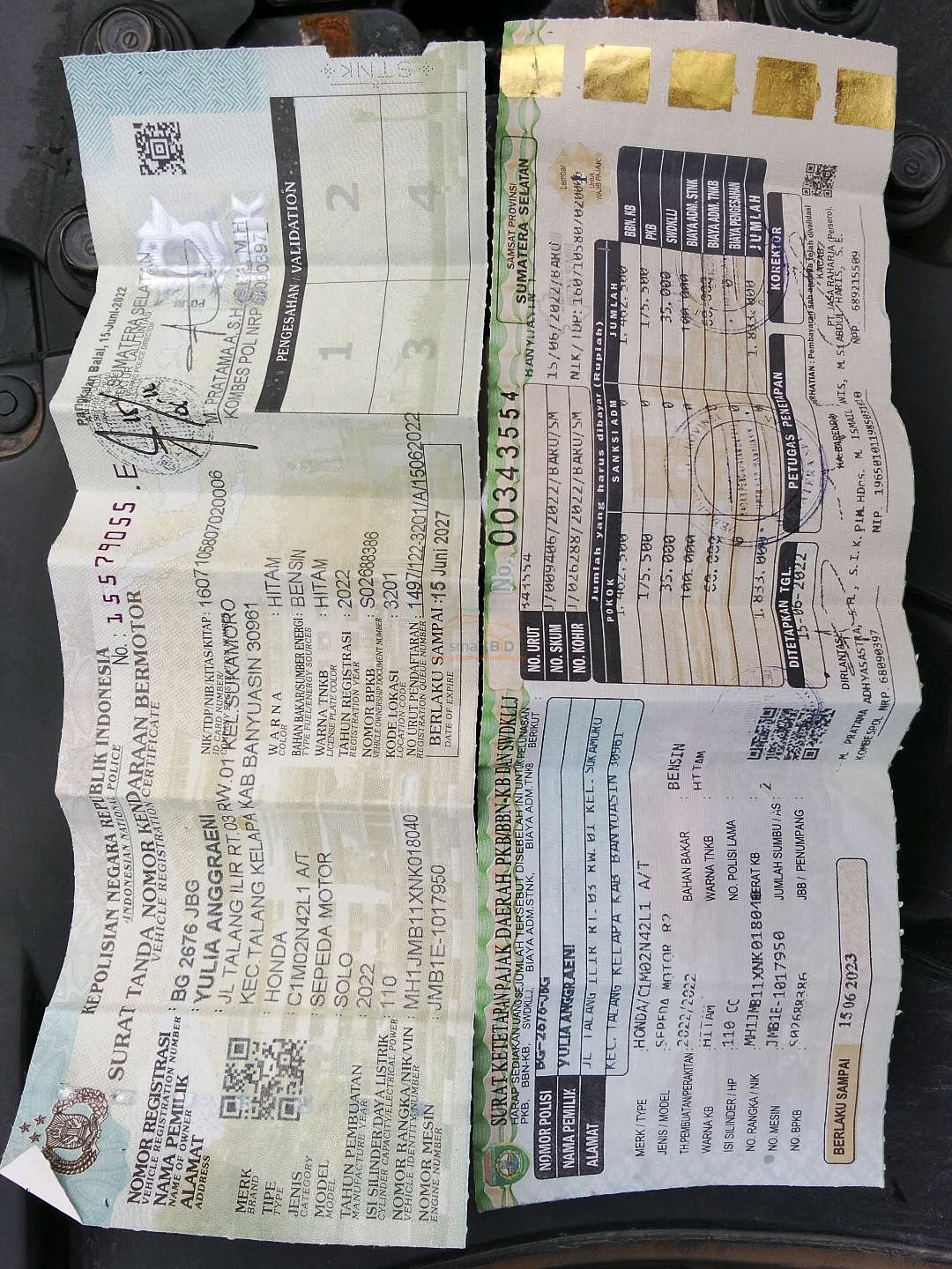HONDA GENIO
